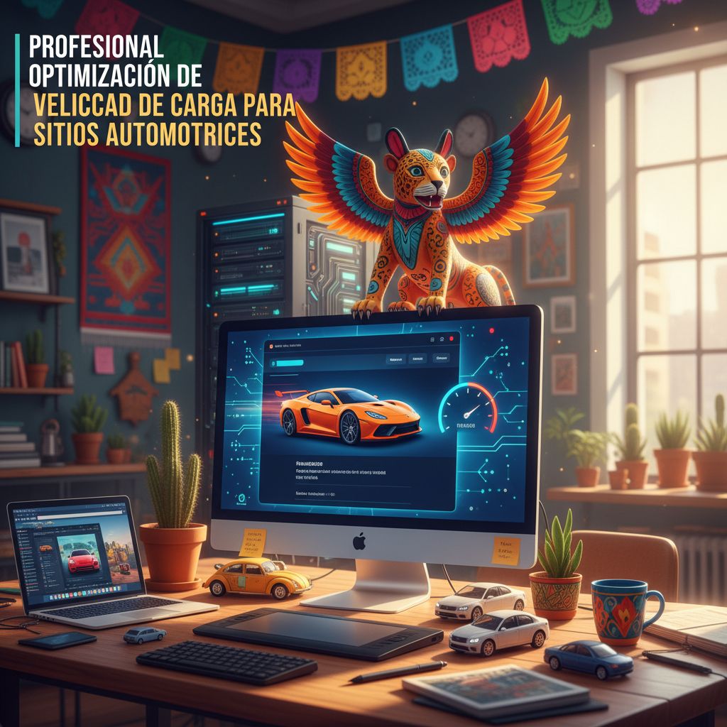 Velocidad de carga web para automoción